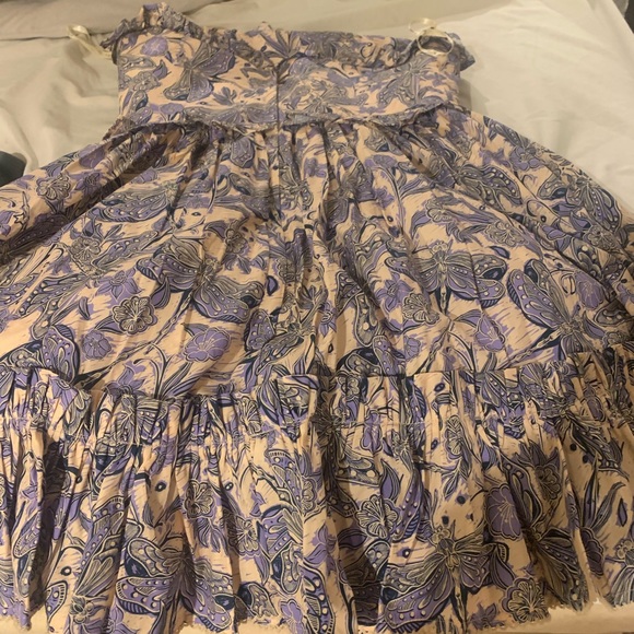 NWT agua bendita Rosa strapless dress - Picture 3 of 5